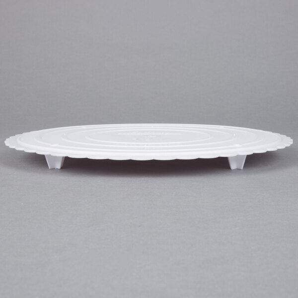 12" SCALLOPED EDGE SEP PLATE