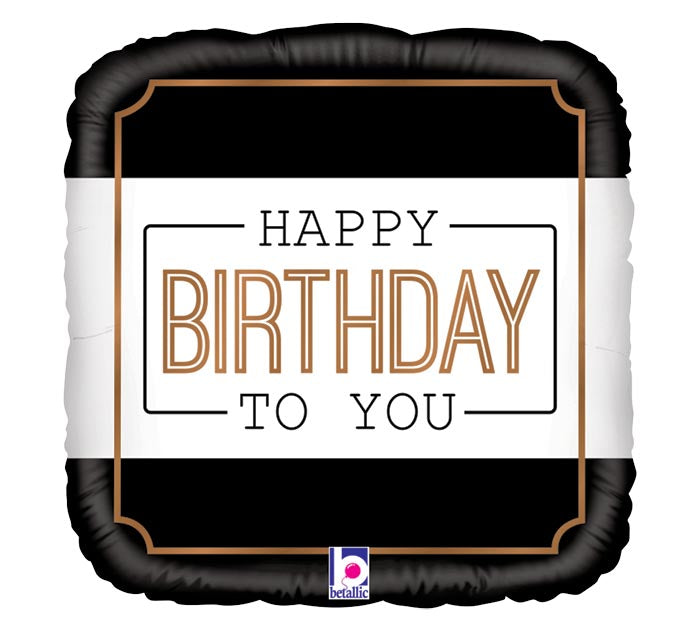 CLASSIC BIRTHDAY 18" MYLAR-PKG