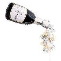 CHAMPAGNE & TASSLE BALLOON DECOR