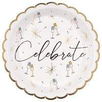 TOAST NY SCLPD EDGE 9" PPR PLATE 8CT