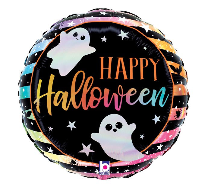 OPAL PASTEL HAPPY HALLOWEEN 18" MYLAR