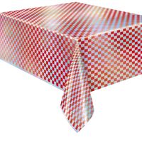 RETRO LOVE IRID FOIL TABLECOVER