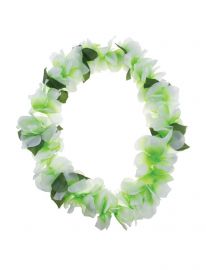 LEI FLOWER - GREEN/WHITE