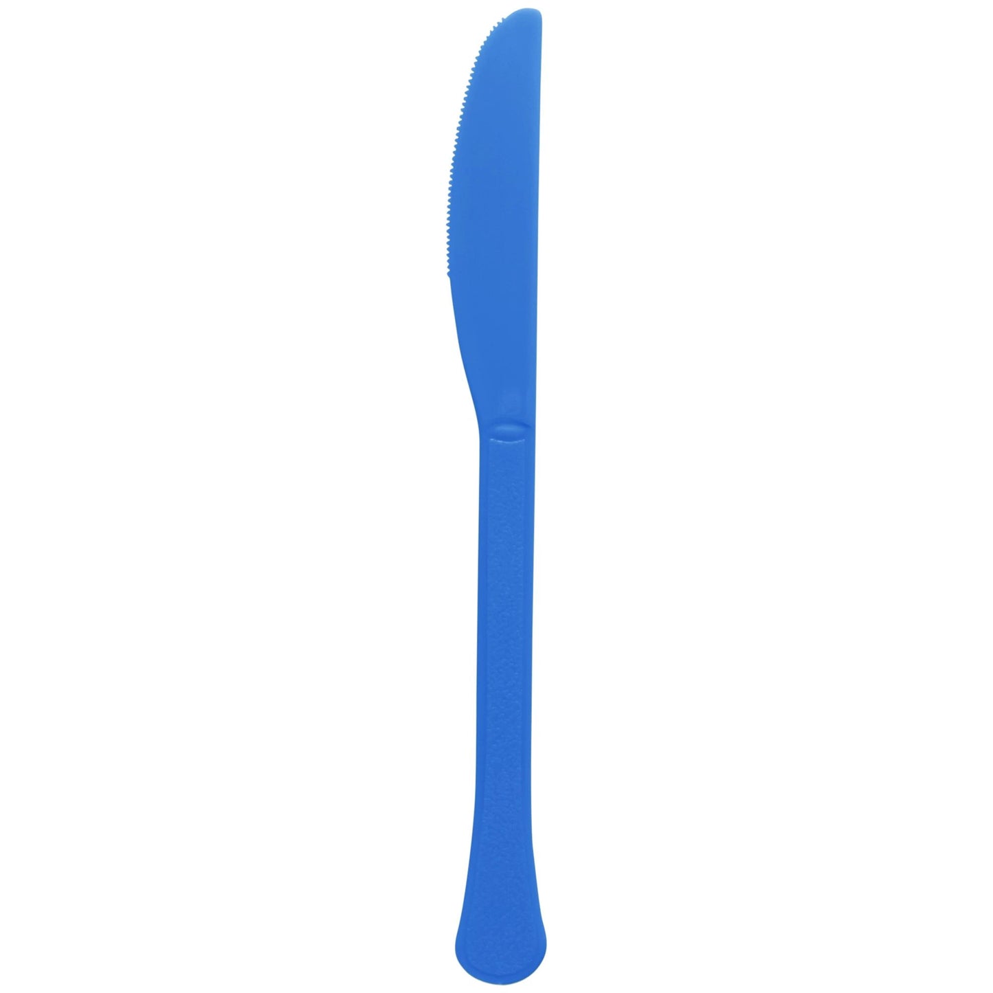PLASTIC KNIVES BRIGHT ROYAL BLU