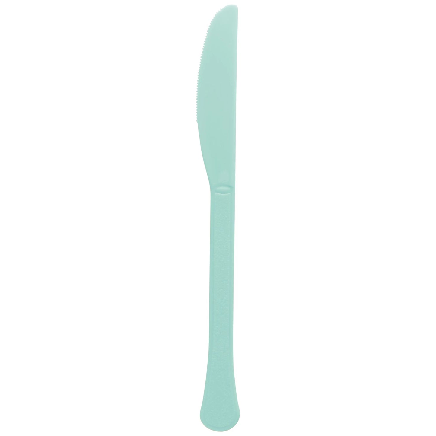 PLASTIC KNIVES ROBINS EGG BLUE