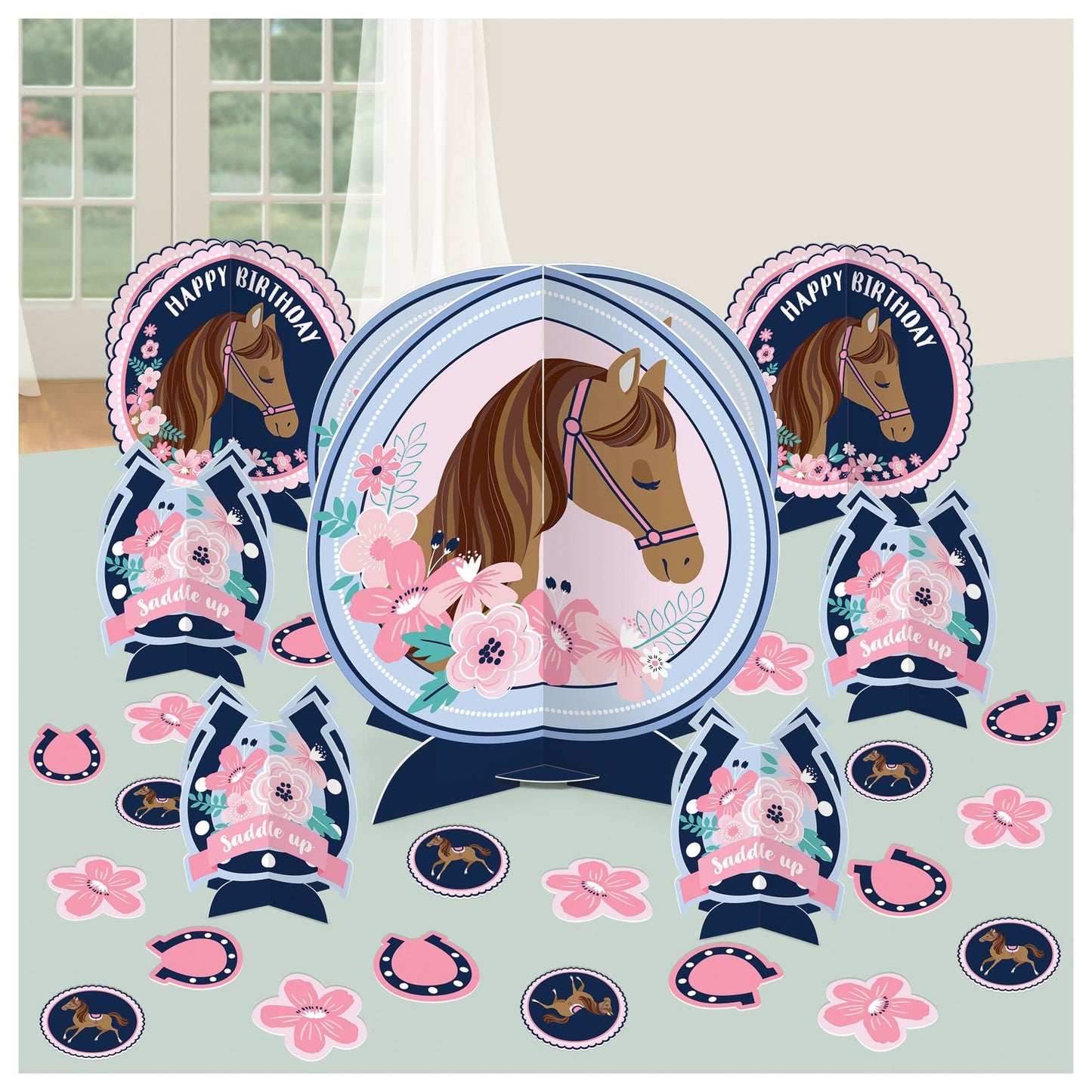 SADDLE UP TABLE DECOR KIT