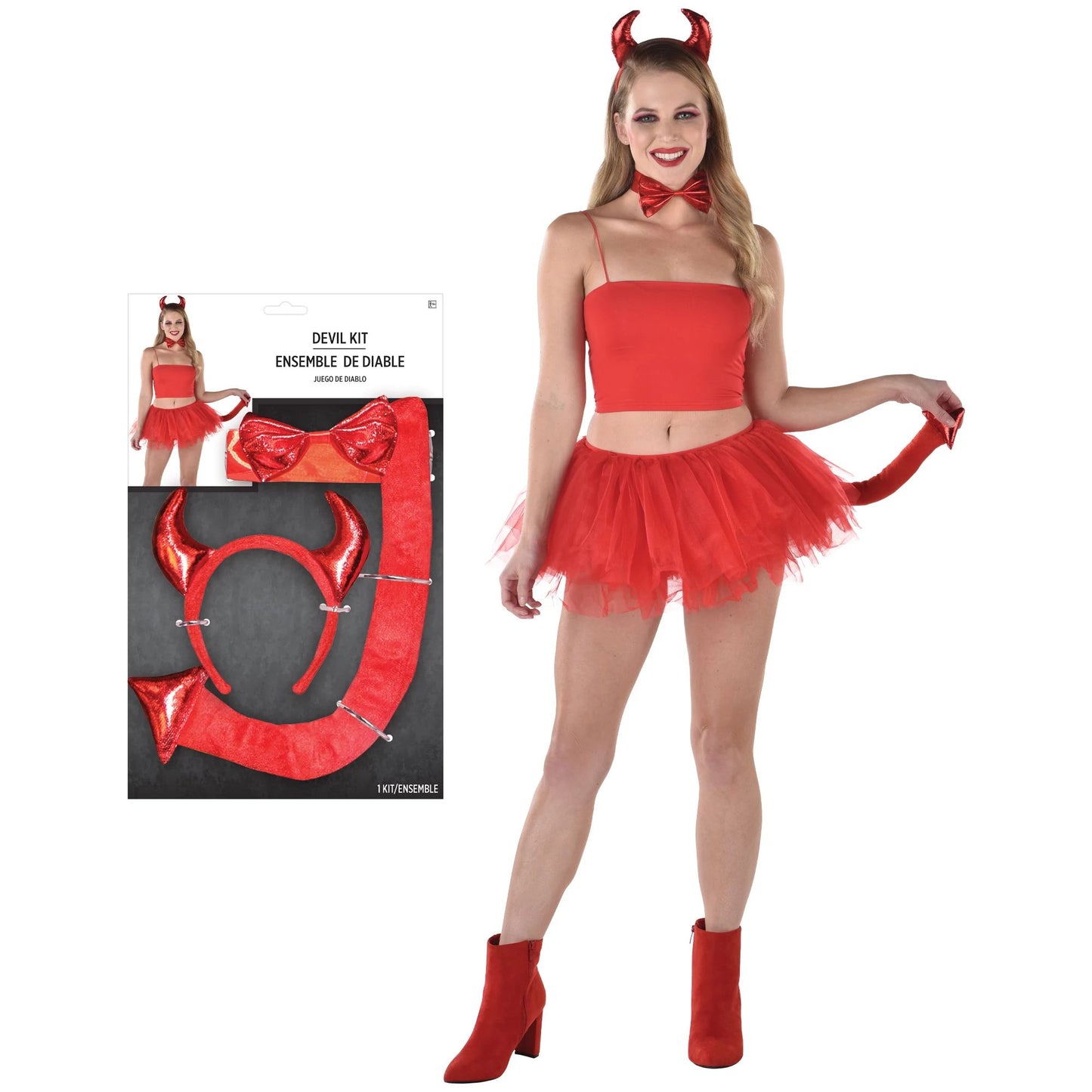 ADULT DEVIL COSTUME KIT