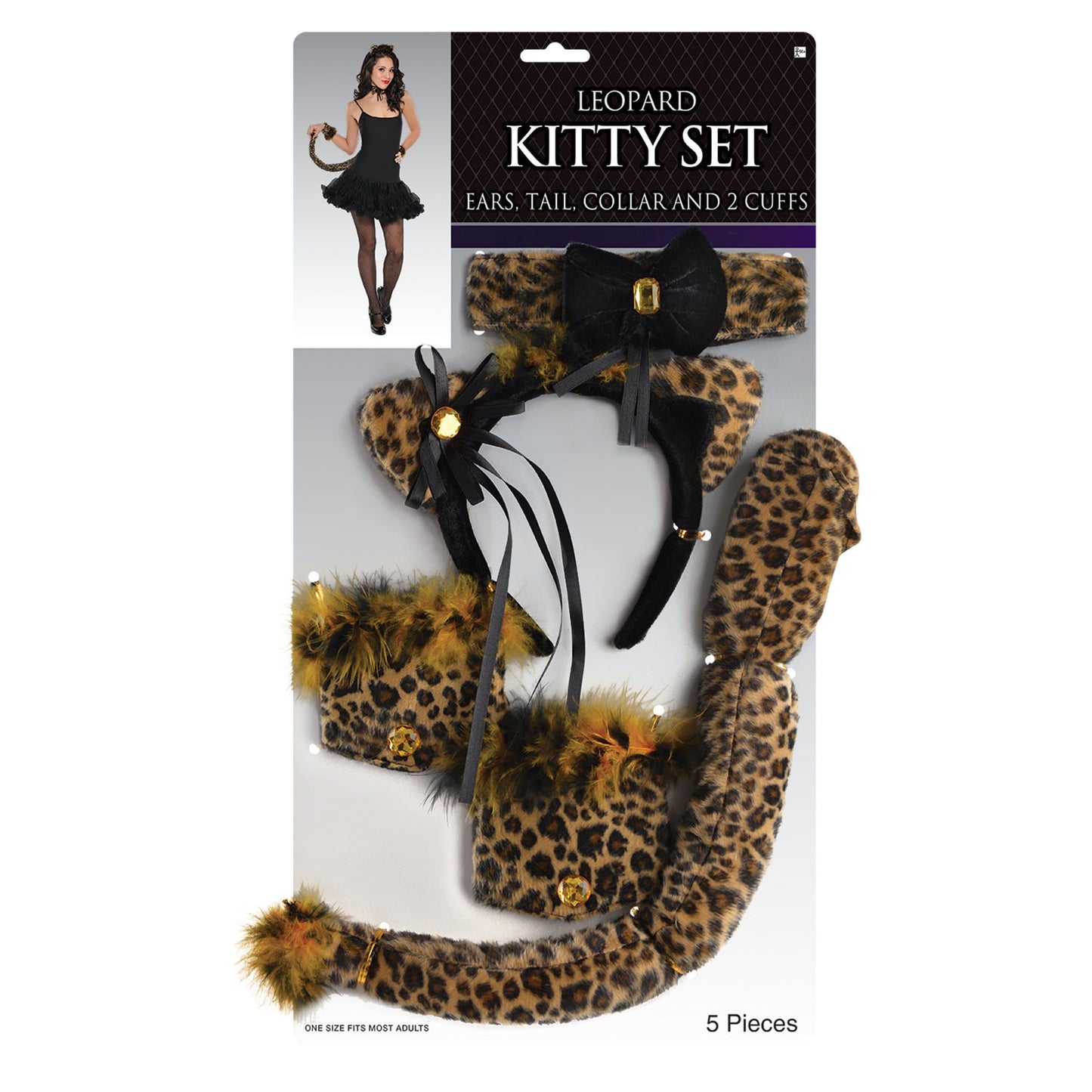LEOPARD KITTY SET