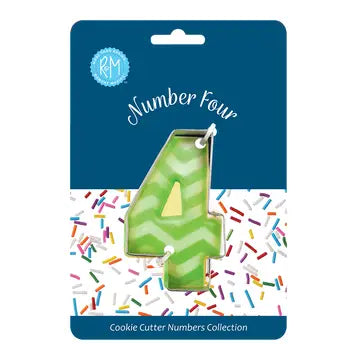 NUMBER COOKIE CUTTER - 4