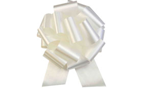 8" PULL BOW WHITE