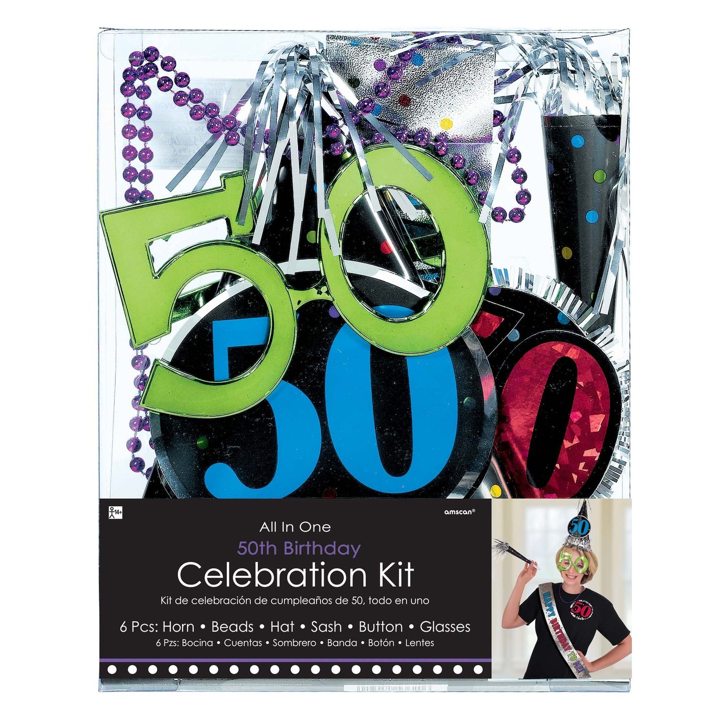 50 BDAY PARTY KIT