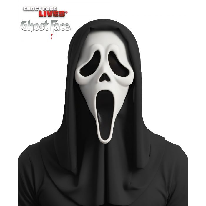 GHOST FACE MASK W/ SHROUD