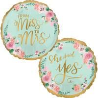 MINT TO BE SATIN 18" MYLAR