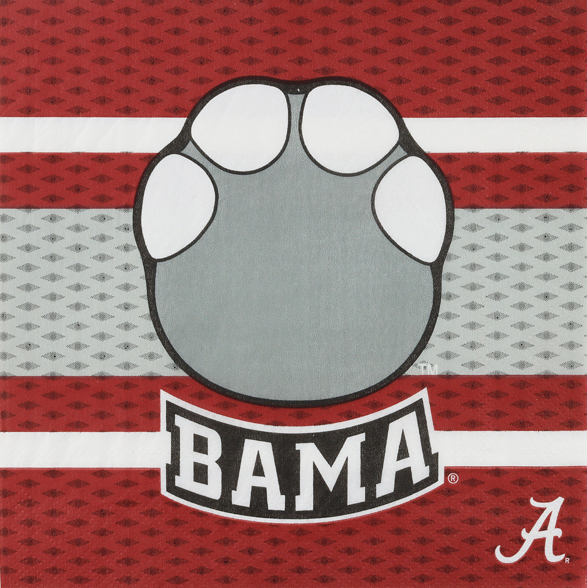 ALABAMA ROLL TIDE LUNCH NAPKINS 16CT
