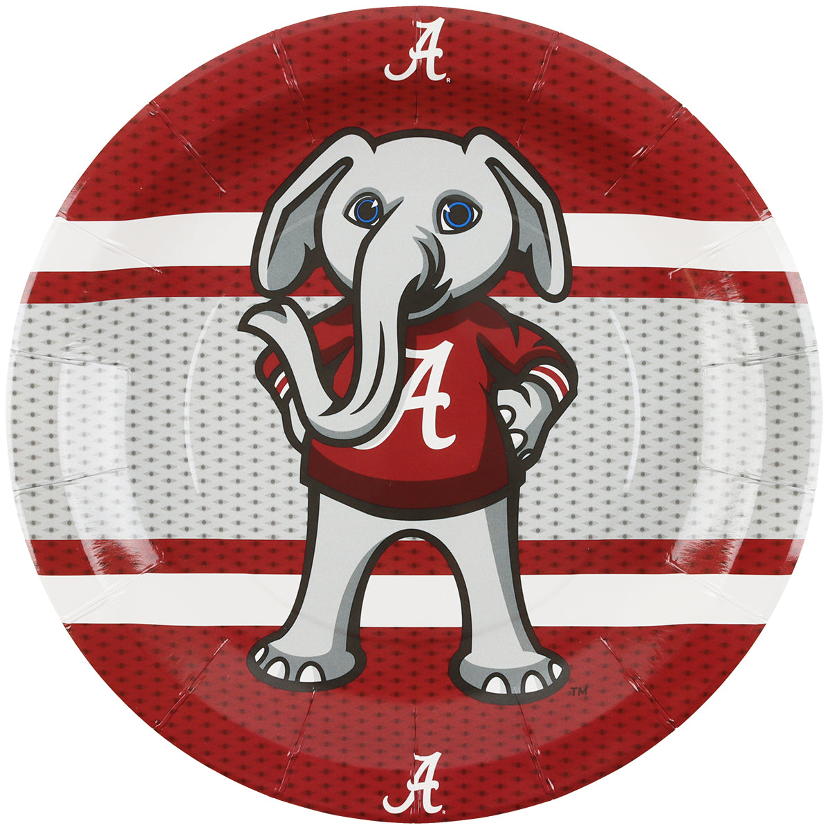 ALABAMA ROLL TIDE 9" PPR PLATE 8CT