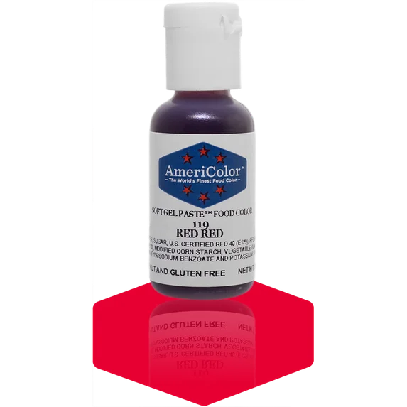 SOFT GEL PASTE .75OZ RED RED