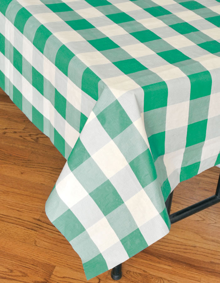 KELLY GREEN CLASSIC PLAID LAMINATED PPR TC