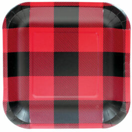 BUFFALO PLAID 7" PLATES