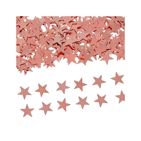 ROSE GOLD STAR CONFETTI 2.5OZ