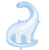 BLUE DINO 33" MYLAR