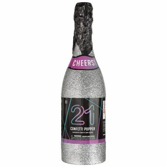 FINALLY 21 CONFETTI POPPER BTL