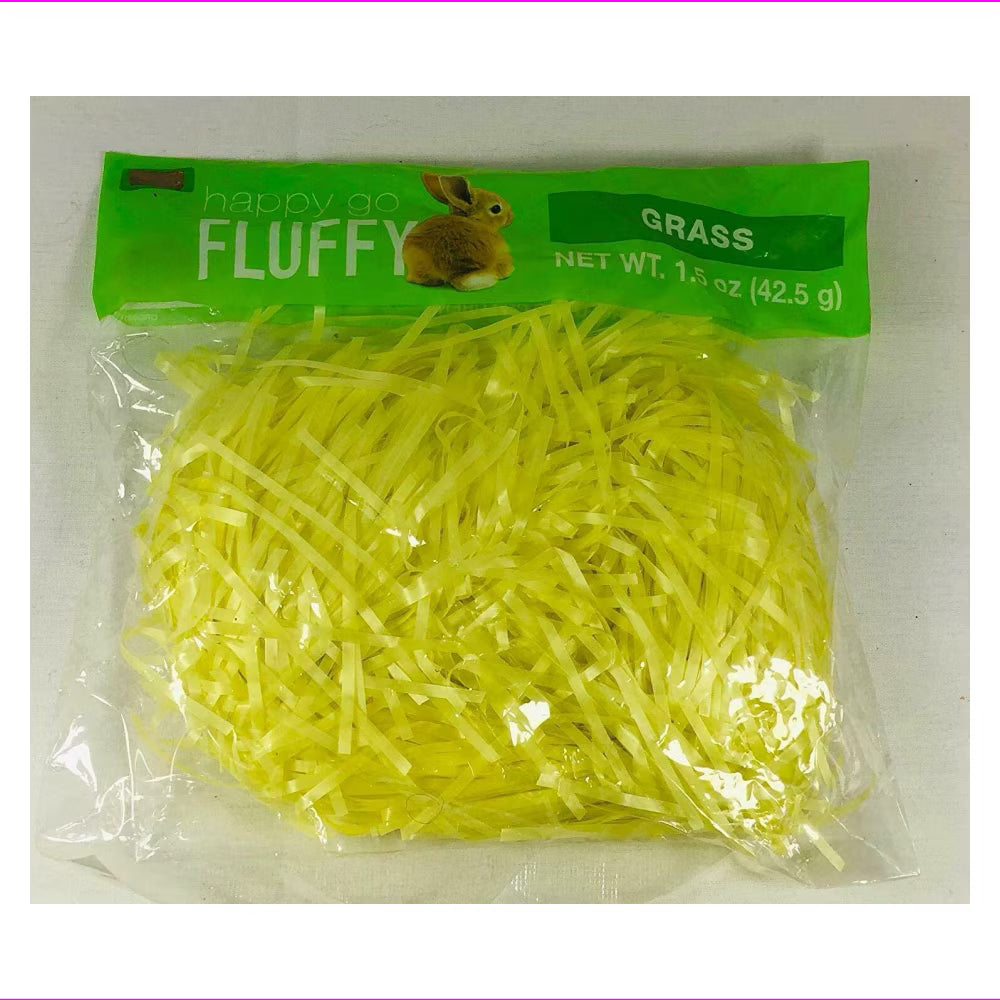 PLASTIC EASTER GRASS ASST COLORS