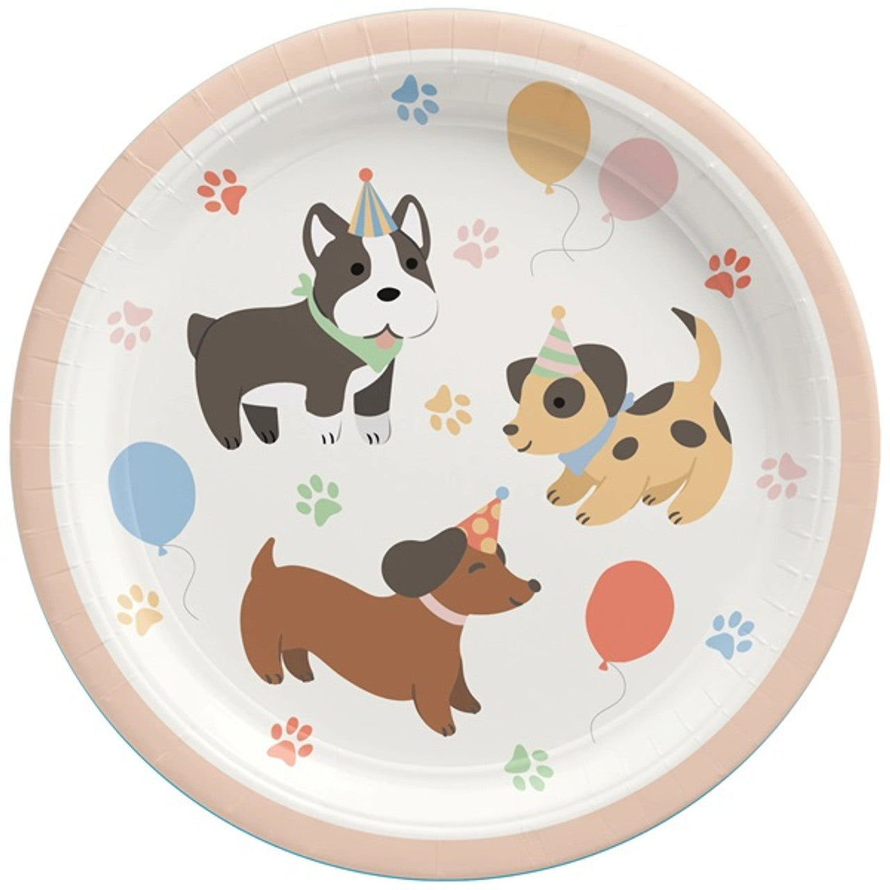 PAWSOME PARTY 9" PLATES