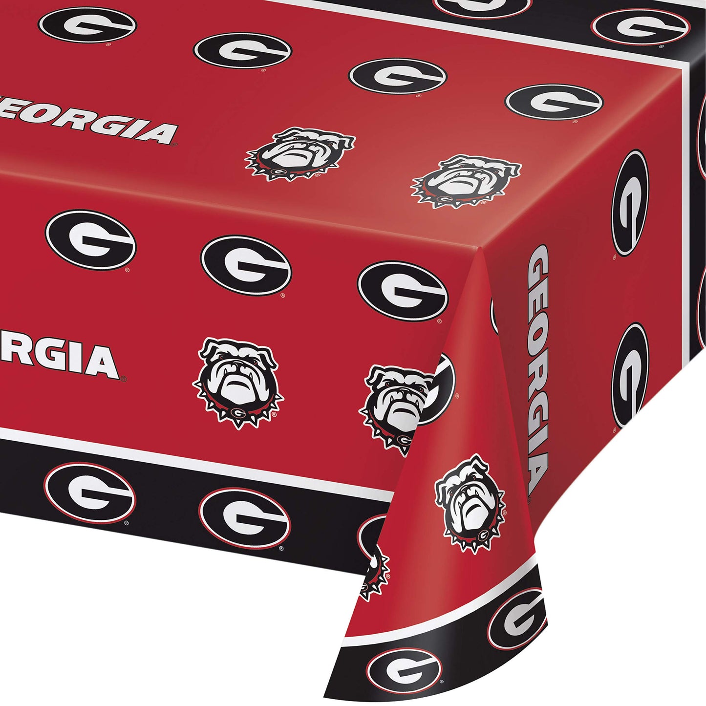 UGA PLASTIC TABLECOVER