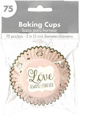 SPARKLING WEDDING BAKING CUPS