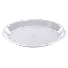 12" ROUND TRAY CLEAR