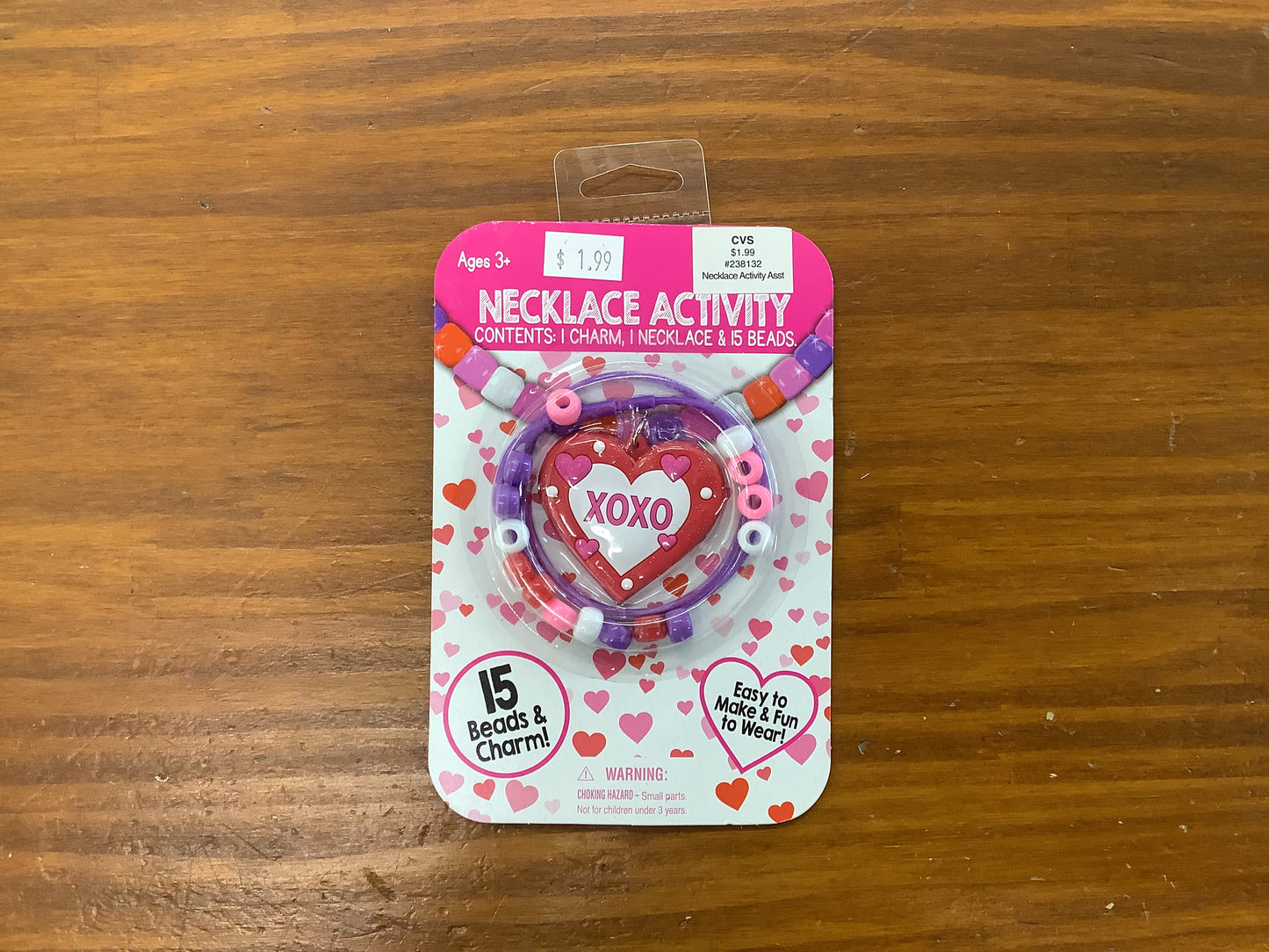 VALENTINE NECKLACE ACTIVITY