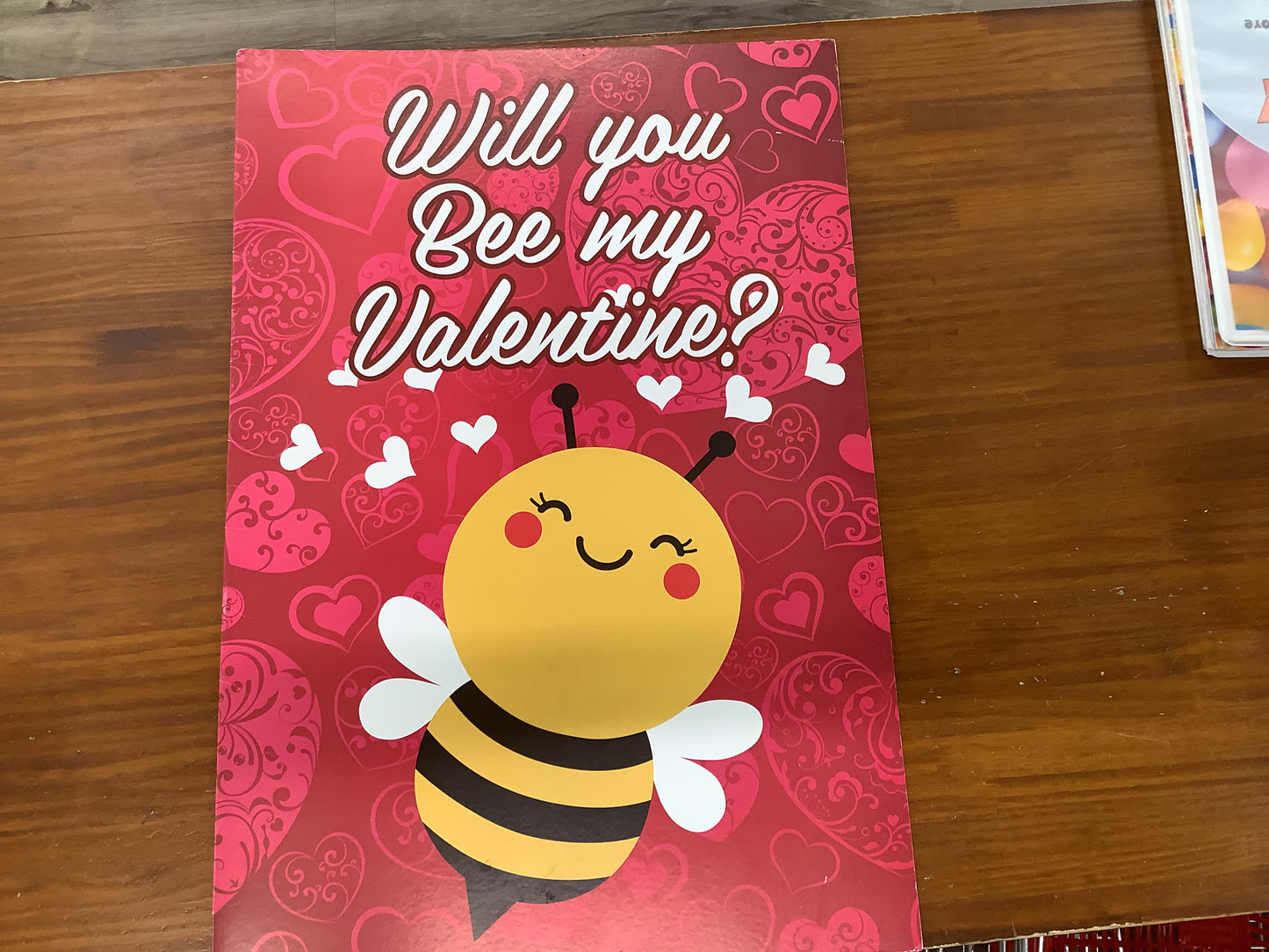 BEE MINE JUMBO VDAY CARD