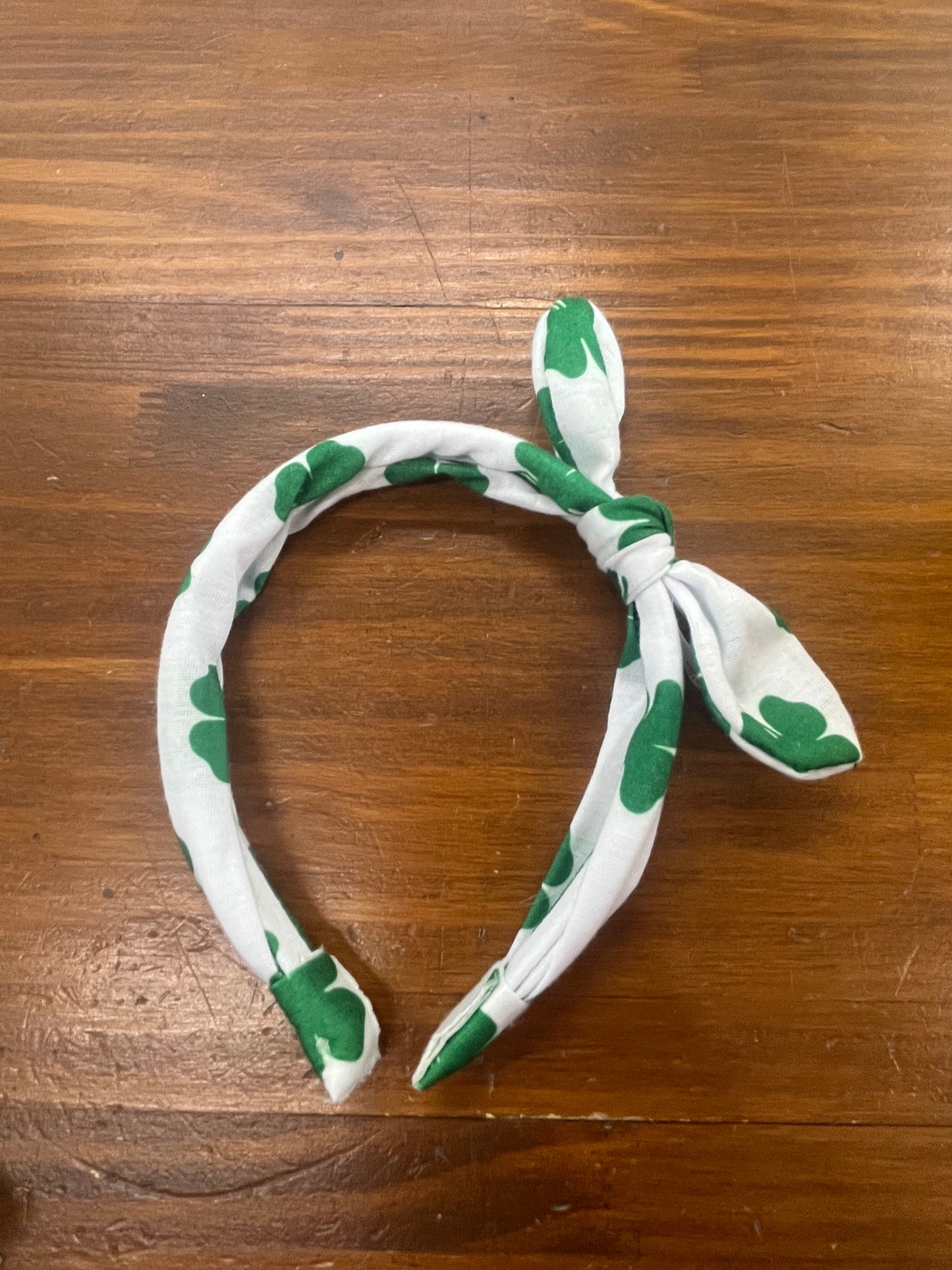 ST. PATRICK'S DAY WHT/GRN HEADBAND