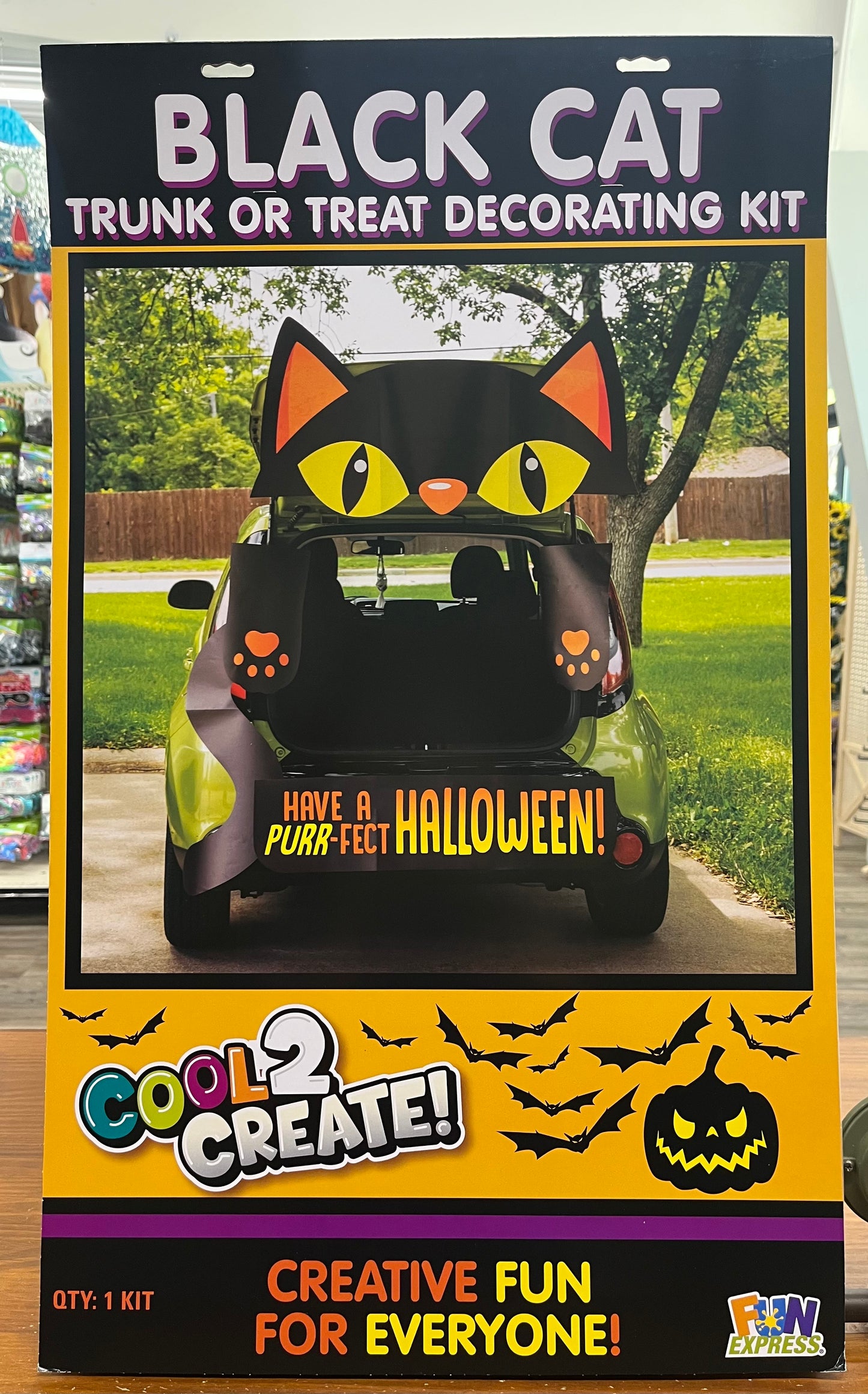 BLACK CAT TRUNK OR TREAT KIT