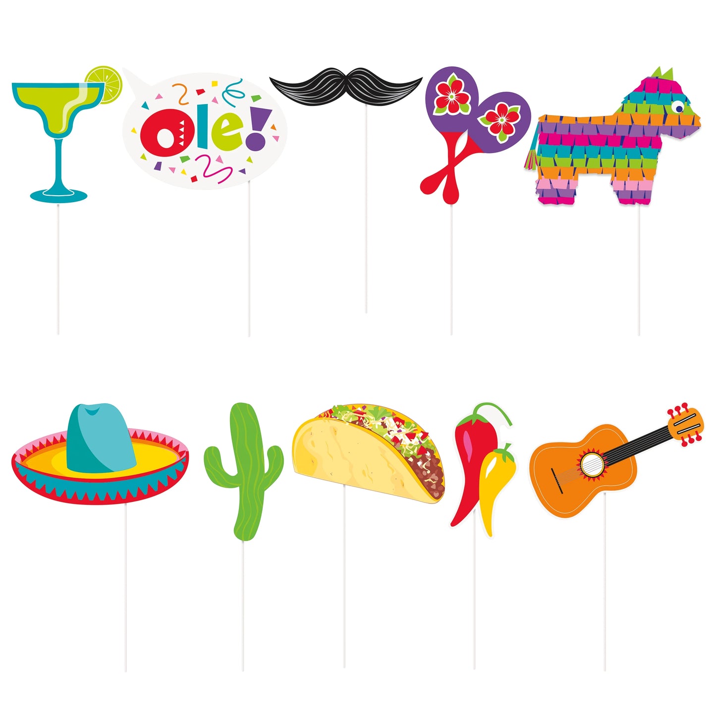 MEXICAN FIESTA PHOTO BOOTH PROP