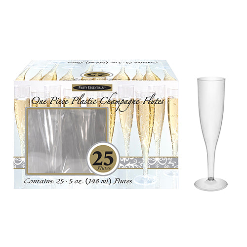 5 OZ CHAMPAGNE FLUTE 25CT