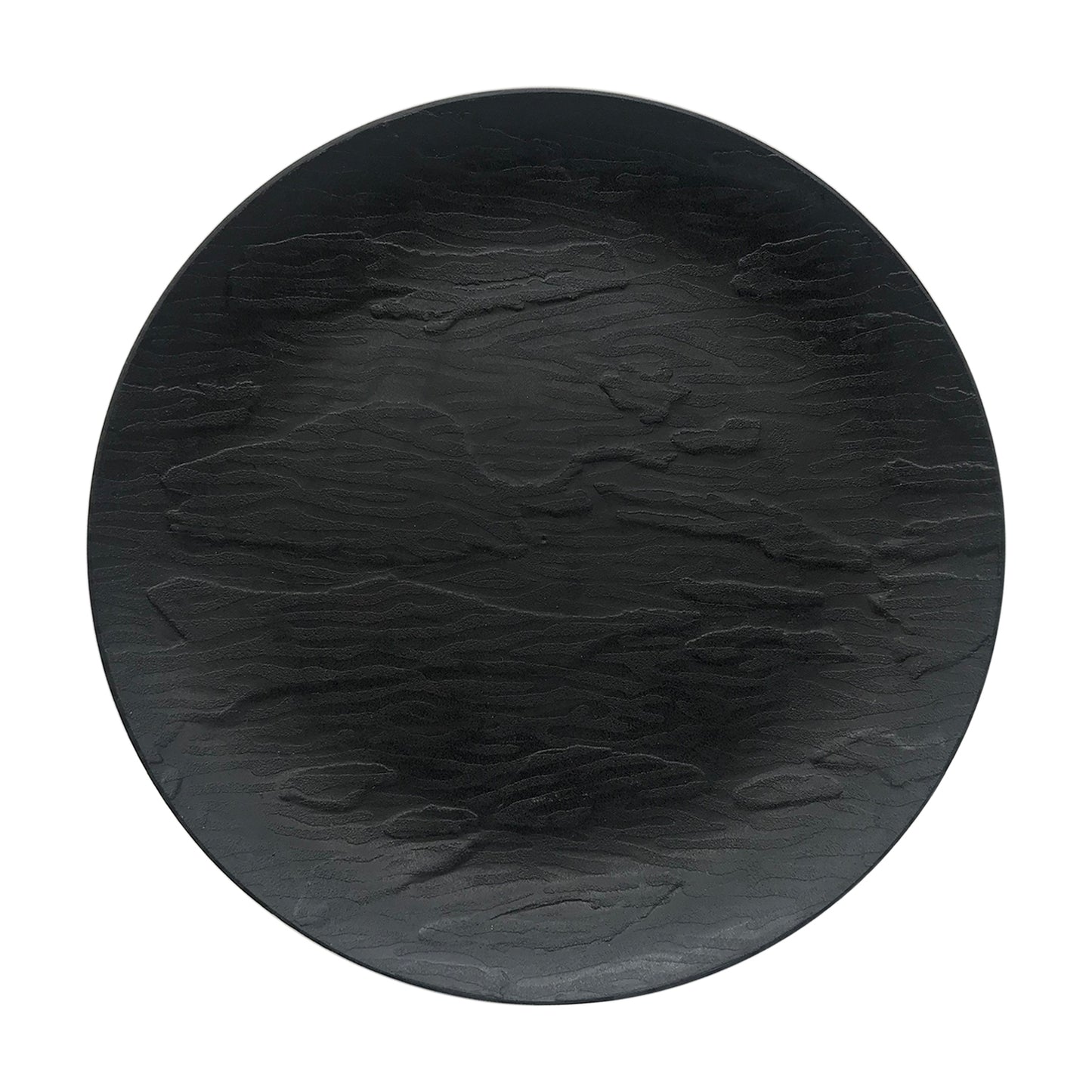 9.5" RUGGED SLATE PLATES - BLAC
