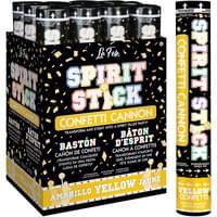YELLOW CONFETTI SPIRIT STICK