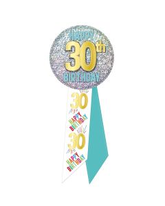 30TH BIRTHDAY ROSETTE