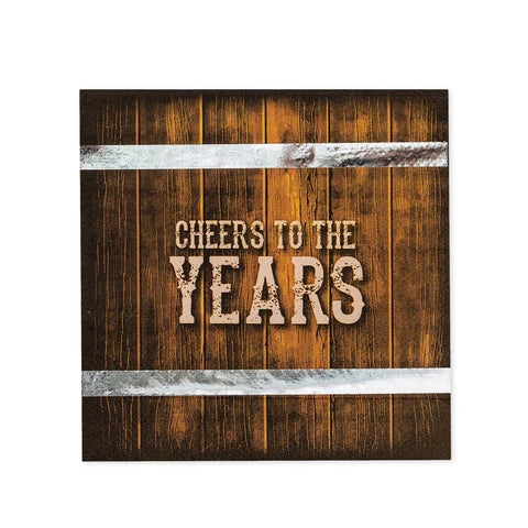 AGED TO PERFECTION BEVERAGE NAPKIN 16CT