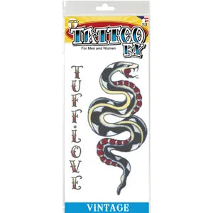 VINTAGE SNAKE TATTOO