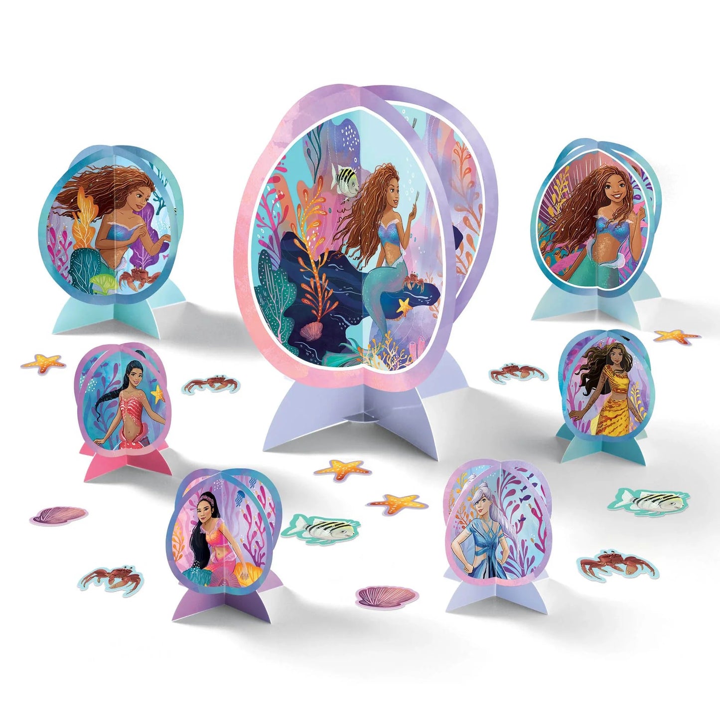 LITTLE MERMAID TABLE DECOR KIT