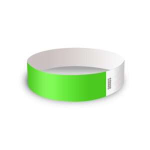 NEON LIME 100 CT WRISTBANDS