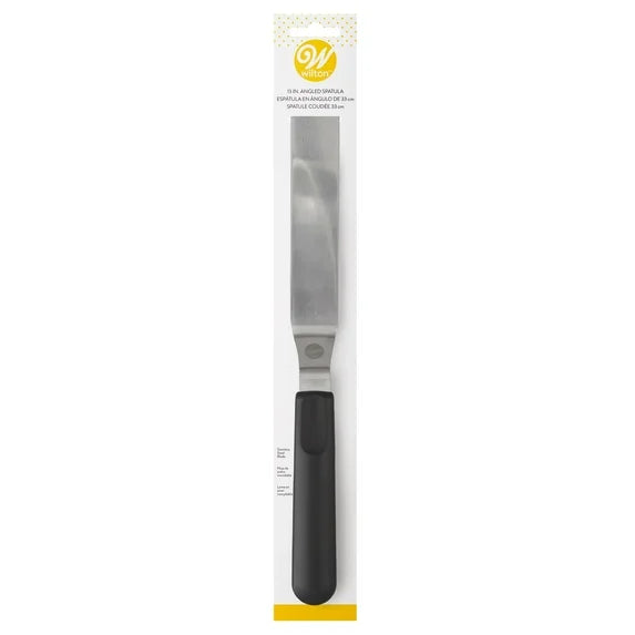 13" ANGLED BLACK SPATULA