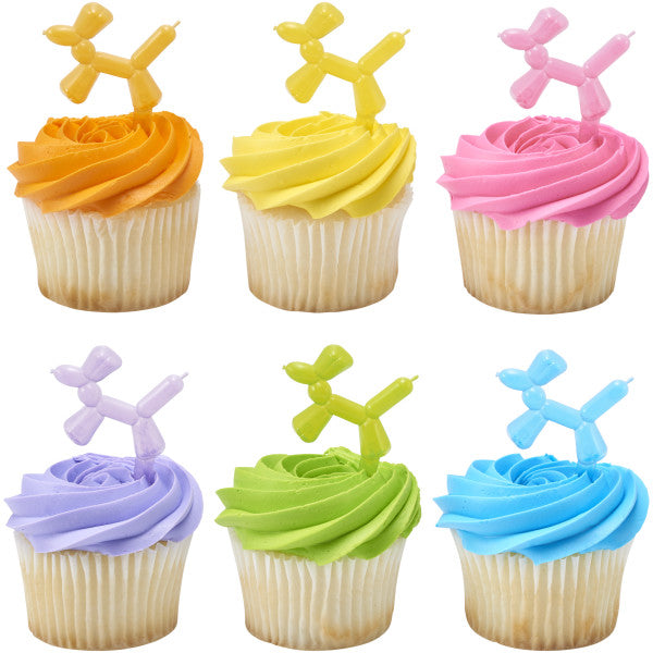 BALLOON ANIMAL DECOPICS ASST 12CT