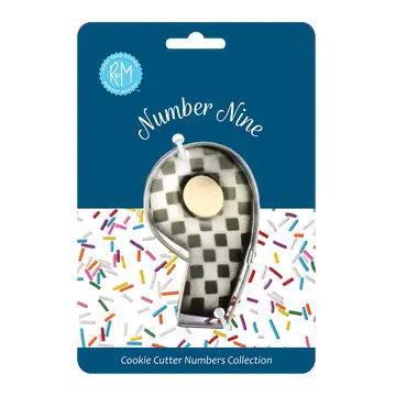 NUMBER COOKIE CUTTER - 9