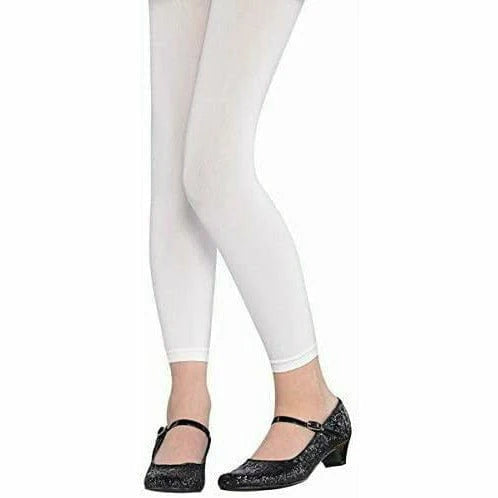 CHILD FOOTLESS TIGHTS WHITE