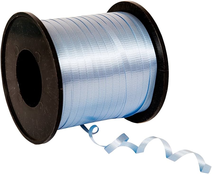 BABY BLUE CURLING RIBBON 100 YD