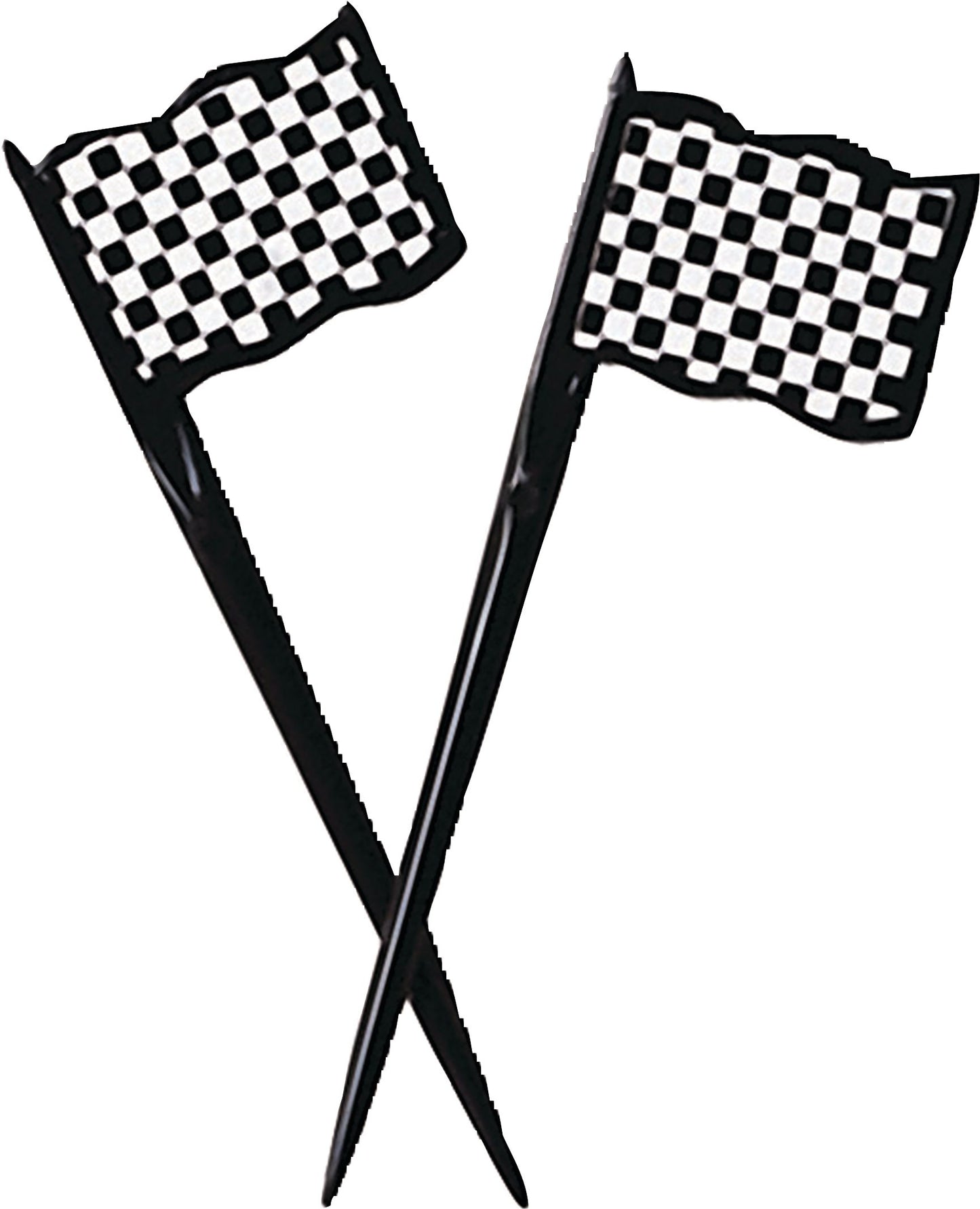 BLACK AND WHITE FLAG PICKS