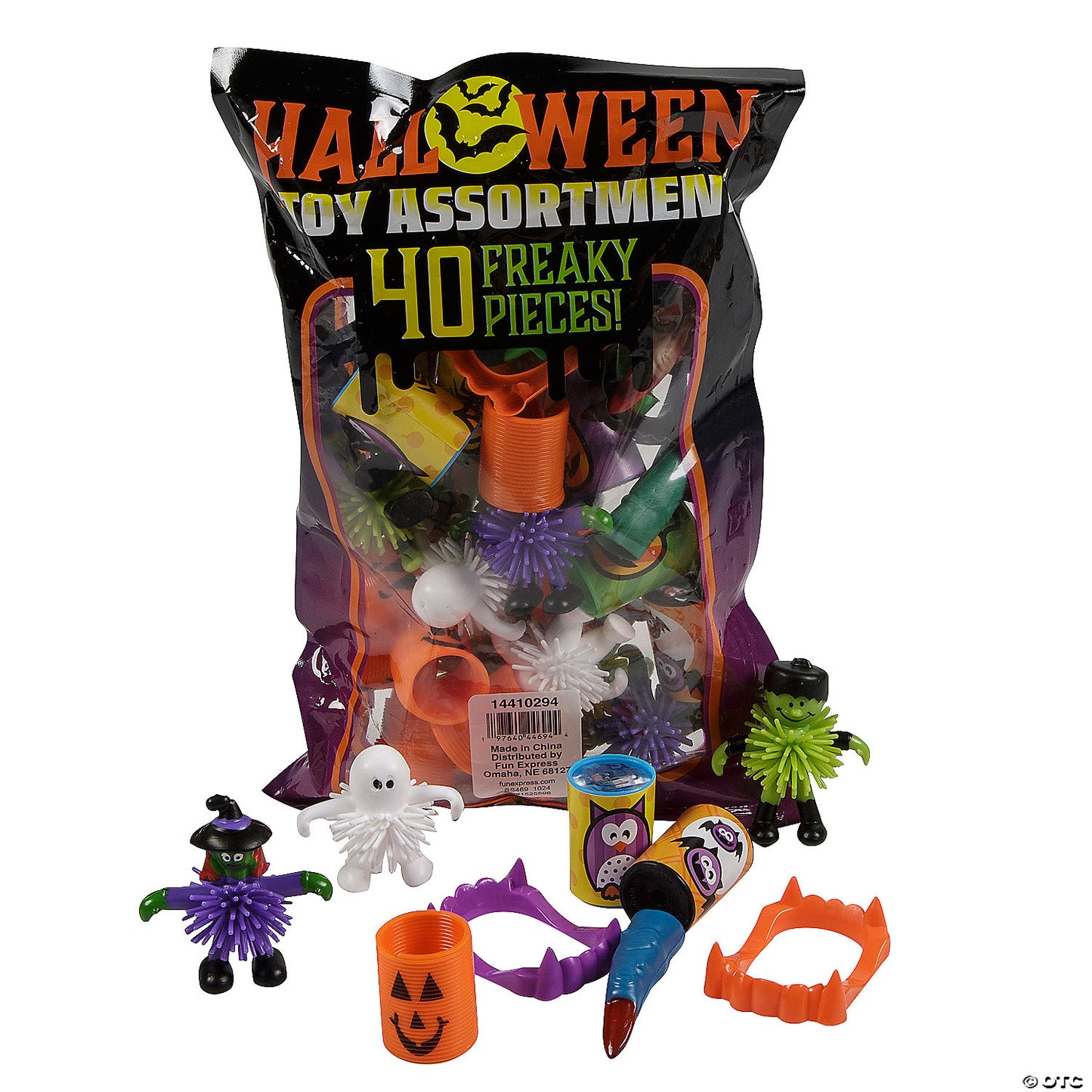BULK HALLOWEEN NOVELTY ASST 40PC